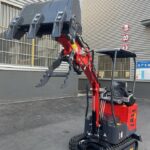 AGT Updated Model 1 Ton Mini Small Excavator, With Hydraulic Thumb and Pilot System ,Dual Display and Swing Boom For Sale | AGT-DM12X-PLUS