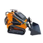 Wolfequip 23HP Mini Skid Steer Compact Track Loader Fork Auger Grapple Hydraulic
