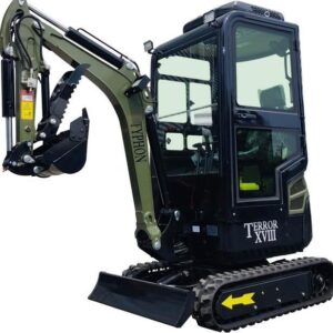 Green TYPHON TERROR XVIII Prestige 2 Ton Mini Excavator KUBOTA Diesel Engine USA
